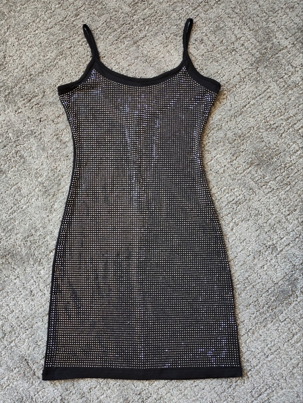 Black bedazzled Dress